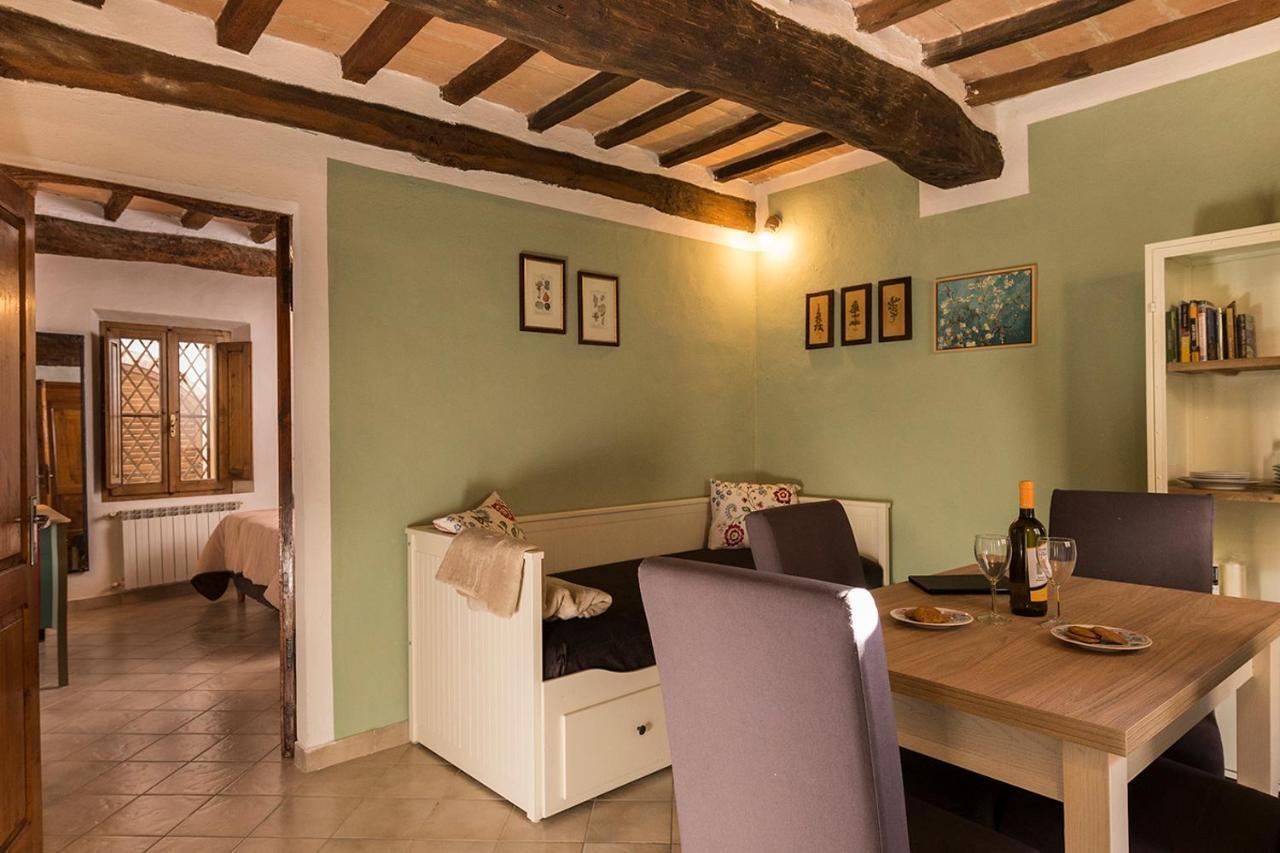 Apartament Ca' Montalcino San Giovanni dʼAsso Zewnętrze zdjęcie